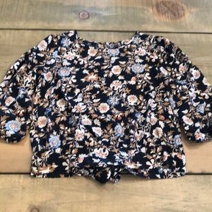 I.N.San Francisco Cropped Blouse